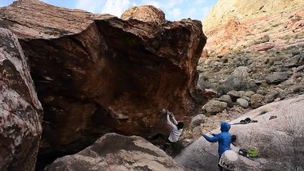 Guy Flies off Edge of Cliff
