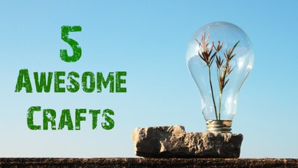 5 Brilliant Ways to Repurpose Lightbulbs - Easy-to-Make - Just5mins