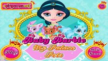 Baby Barbie My Palace Pets Princess Barbie Palace Pets Care Game for Kids