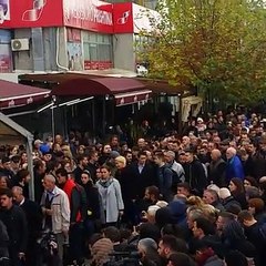 Marsh për drejtësi i organizuar nga organizatat studentore dhe i përkrahur ng...