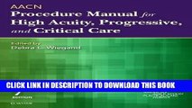 [PDF] Mobi AACN Procedure Manual for High Acuity, Progressive, and Critical Care, 7e (Aacn