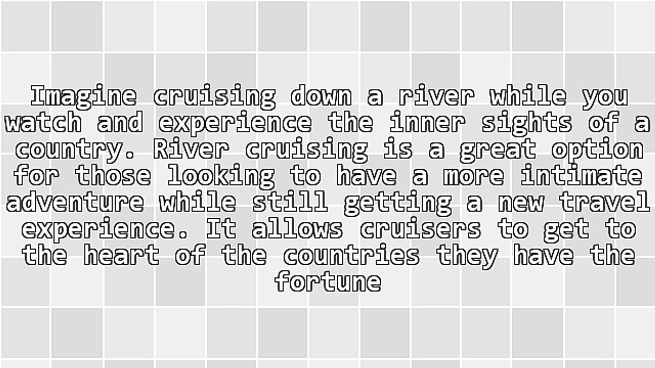 River Cruising: The Danube