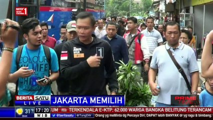 Blusukan Terminal Senen, AY Ajak Warga Makan Bersama