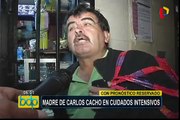 Madre de Carlos Cacho continúa delicada de salud tras ser herida de bala