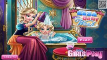 Elsa Baby Wash ★ Disney Frozen Princess Elsa ★ Disney Princess Games