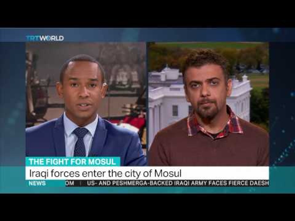 Interview with Raed Jarrar on Iraqi forces entering the city of Mosul