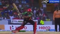 Shahid Afridi 2 sixes to rampal in cpl