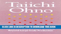 [PDF] Epub Toyota Production System: Beyond Large-Scale Production Full Online