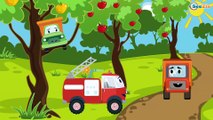 Trucks Cartoons for Children - Excavator, Crane, Truck & Diggers: Videos for Children