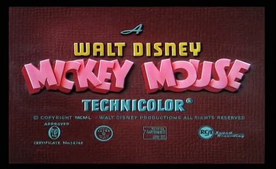 Mickey Mouse - Pluto et le Raton laveur (1951)