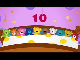 Ten in the bed | Ten in bed | Nursery rhyme