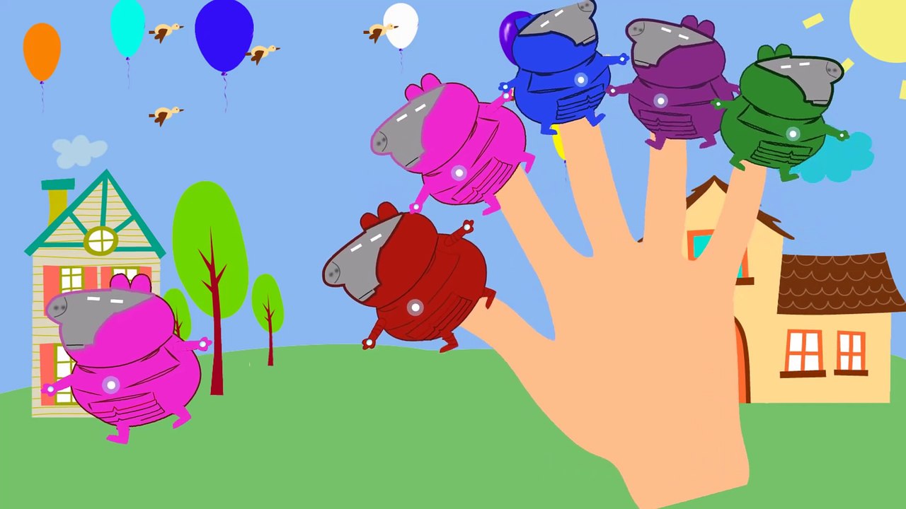 #Peppa Pig #Iron man #Finger Family #Nursery Rhymes and more Lyrics -Five Finger TV