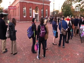 ABD başkanlık seçiminde oy verme işlemi başladı