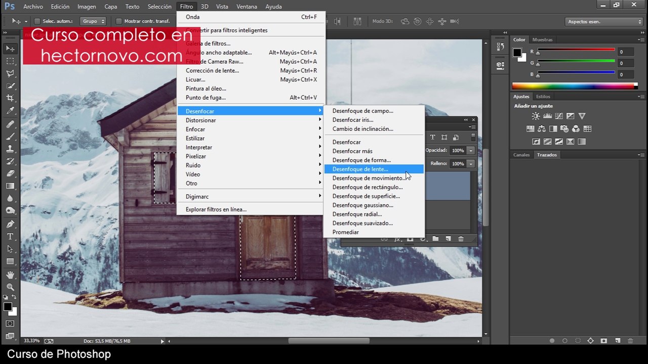 Curso Photoshop: Selecciones (introducción)