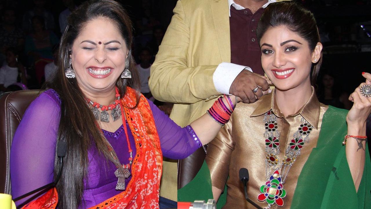 Shilpa Shetty and Geeta Kapoor Spotted at RK Studio