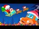Here Comes Mister Santa | Christmas Carol | Nursery Rhyme | car cartoons