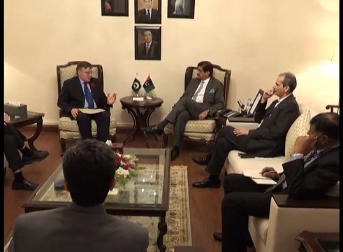 CM Sindh Syed Murad Ali Shah meets on Canadian High Commissioner.... 08th Nov 2016 Tuesday