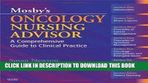 [PDF] Mobi Mosby s Oncology Nursing Advisor: A Comprehensive Guide to Clinical Practice, 1e Full