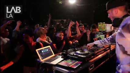 FLOSSTRADAMUS trap and hip hop DJ set in The Lab LA_39