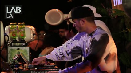 FLOSSTRADAMUS trap and hip hop DJ set in The Lab LA_49