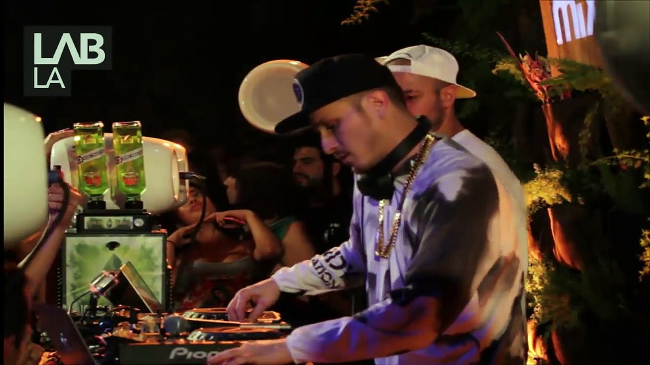 FLOSSTRADAMUS trap and hip hop DJ set in The Lab LA_59