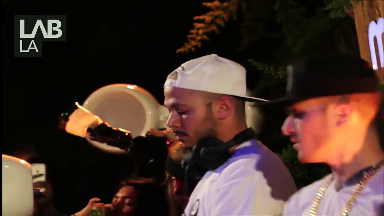 FLOSSTRADAMUS trap and hip hop DJ set in The Lab LA_76