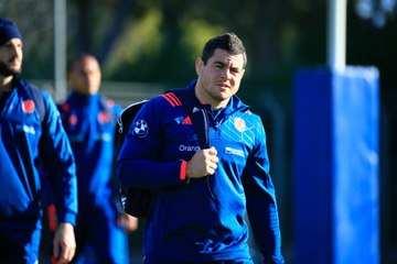 L'arrivée des Bleus à Canet en Roussillon