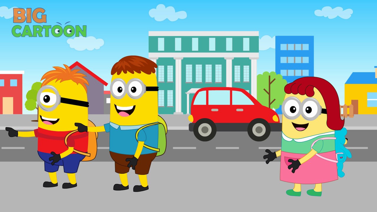 Minions Banana Hurts on Teeth Crying New Episodes! Finger Family Song Nursery Rhymes_24