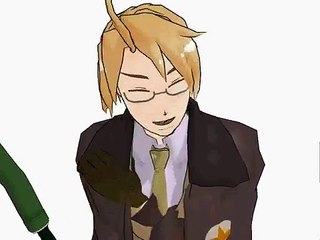 [MMD Hetalia] Annoying Orange MEME