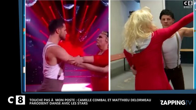 TPMP : Camille Combal et Matthieu Delormeau parodient DALS, la vidéo hilarante