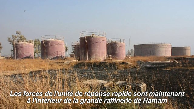 Les forces irakiennes sécurisent Hamam al-Alil, reprise à l'EI