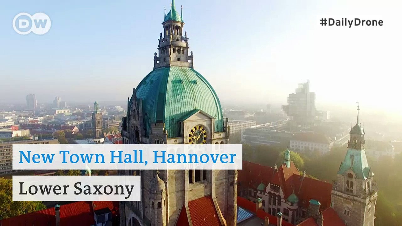 #DailyDrone: Neues Rathaus, Hannover