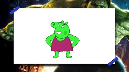 Peppa Pig Super Heroes Finger Family - Nursery Rhymes Lyrics and More_22