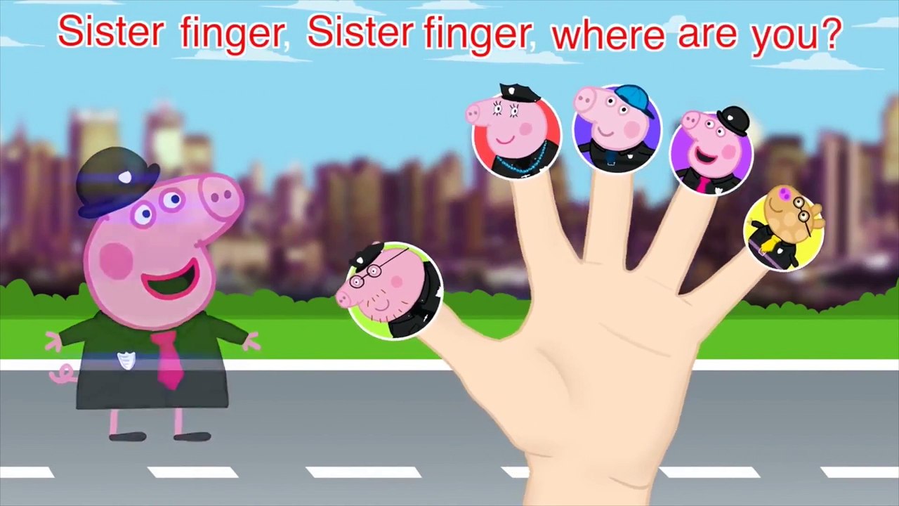 Peppa Pig Super Heroes Finger Family - Nursery Rhymes Lyrics and More_34