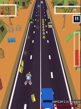 Sports Bike Death Rider - Free 3D Dirt Bike Racing