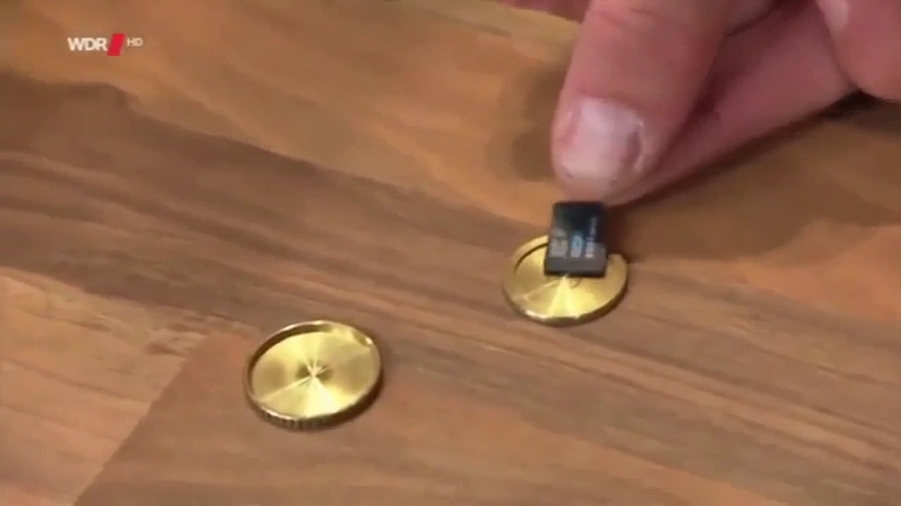 50 Cent Münze mit Geheimfach - z.B. für 'spezielle Elektronik'...