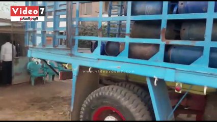 بالفيديو.. حملات أمنية على مستودعات البوتاجاز لمنع تهريبها للسوق السوداء