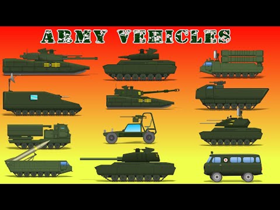 Military vehicles store for kids