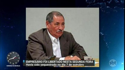 SP: Empresário é libertado após passar um mês em cativeiro
