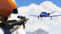 KWEBBELKOP-CAN YOU SNIPE THE PLANES (GTA 5 Funny Moments)
