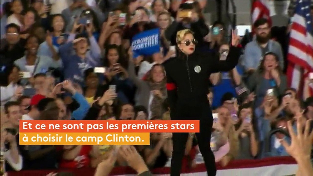 Madonna, Beyoncé ou Lady Gaga : Hillary Clinton, grande copine des stars
