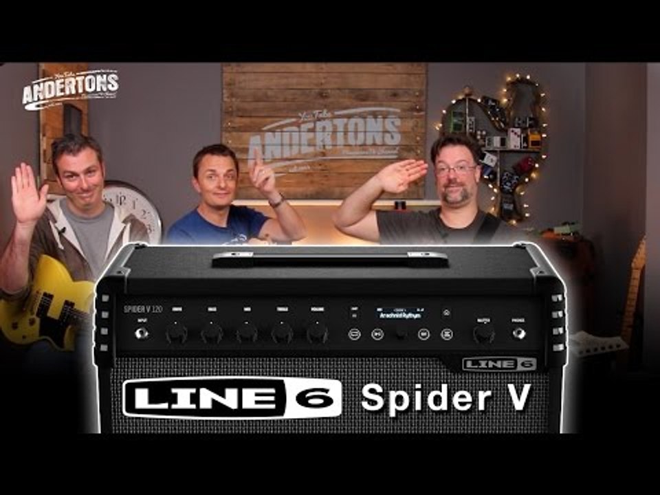 Line 6 Spider V 120w Combo Demo with Chappers & the Capt
