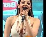 Kajal Agarwal Hot in White Dress Showing His BOOBS