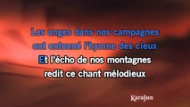 Frédéric François - Les anges dans nos campagnes KARAOKE / INSTRUMENTAL