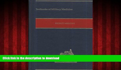 Best book  Recruit Medicine (Textbooks of Military Medicine) online