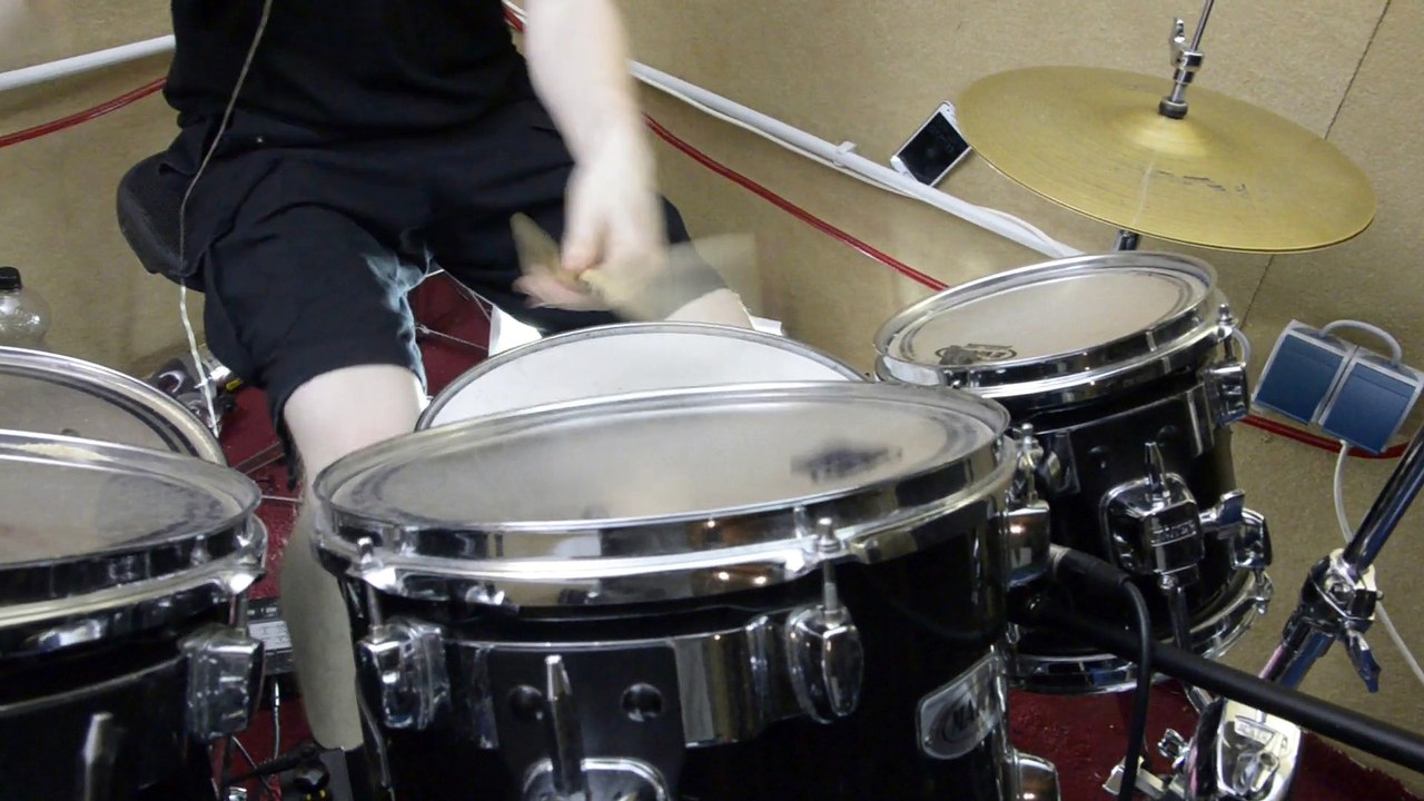 300 BPM Metal Drumming