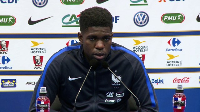 France - Samuel Umtiti: le collectif, c'est ça qui fait leurs force