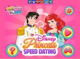 Disney Princess Elsa Ariel Rapunzel Cinderella and Belle Dating Game for Kids