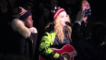 Madonna Live Washington Square Park for HILLARY 'If I Had A Hammer