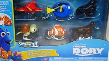 FINDING DORY EXCLUSIVE SWIGGLEFISH SET only at Target Dory Nemo Hank Squirt Rudder Fluke